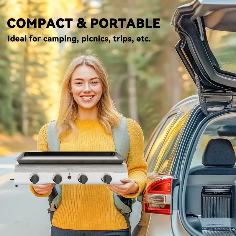 Best Four Burner Portable Gas Grill - Image 6