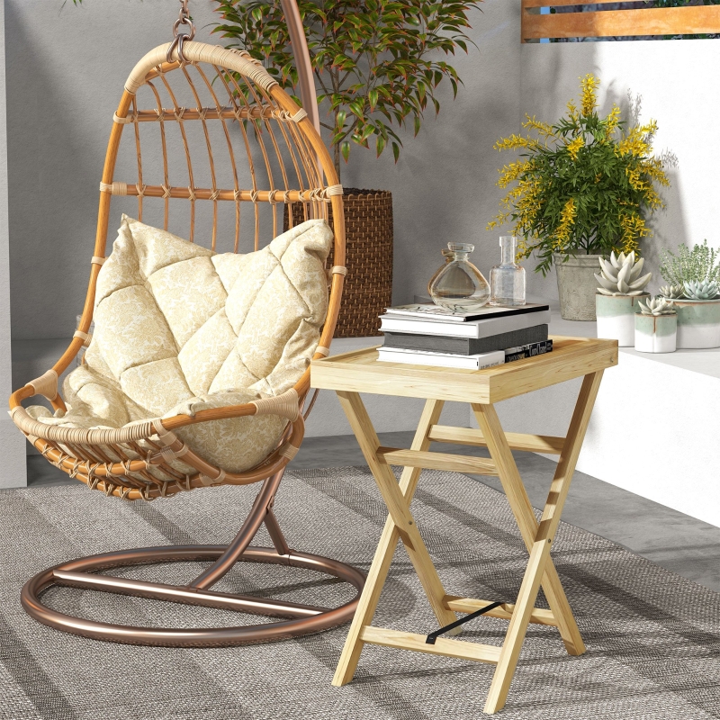 Best 44 x 68cm Wooden Garden Table - Image 10