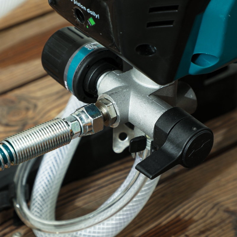 Best Airless Paint Sprayer, Thinning-Free, Electric Fence Paint Sprayer for Exterior and Interior DIY Painting Projects, Wall Spray Gun Machine, Household Use, 1.5L/min, 200 Bar, 7.5 m Hose - Image 9