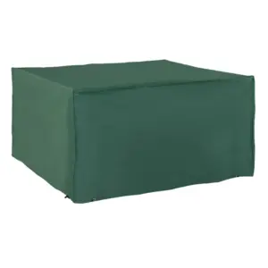 Best Outdoor Garden Furniture Cover Waterproof, Anti-UV 600D Heavy Duty Oxford Fabric Patio Furniture Cover for Rectangular Sofa Table Set, Green, 135 x 135 x 75 cm