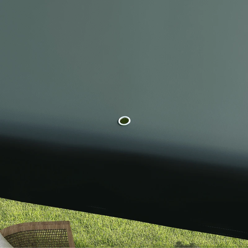 Best 2.7m x 2.7m Garden Gazebo Marquee Party Tent Wedding Canopy Outdoor(Dark Green) - Image 8