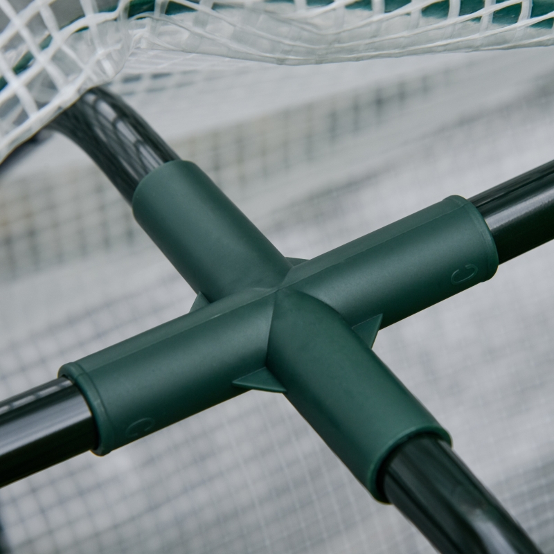 Best Raised Garden Bed Outdoor Elevated Wood Planter Box w/ PE Cover, Natural - Image 9