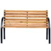 Best Garden Bench, 122Lx60Wx80H cm-Steel/Wood - Image 11