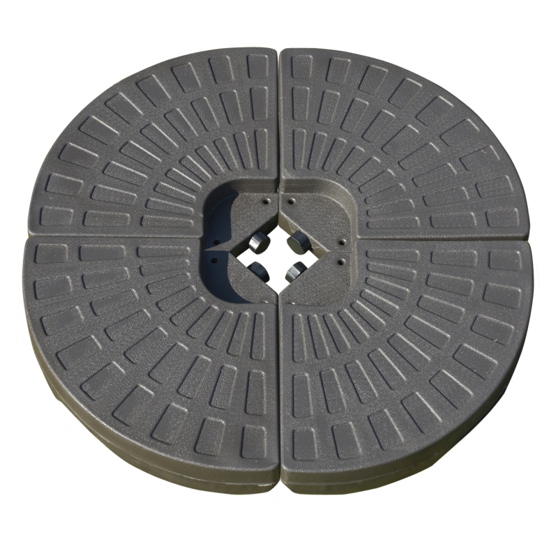 Best Set of 4 Fillable Parasol Weights - 100kg - Image 11