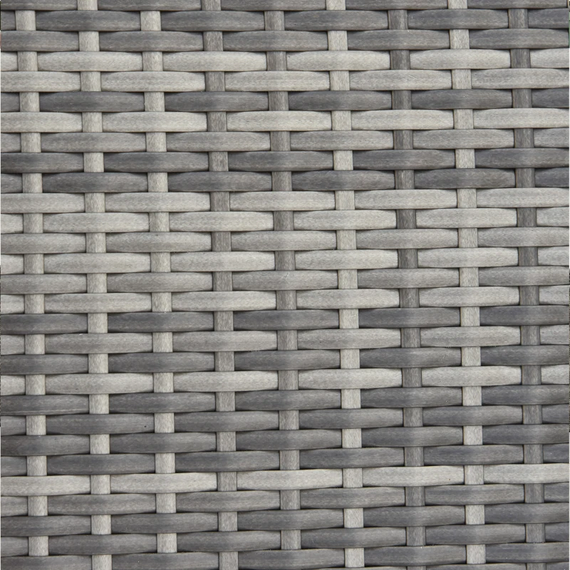 Best Rattan Garden Furniture Outdoor Patio 5 Piece Wicker Weave Sofa Set with Storage, Cushioned, 3-Seater Sofa + 2 Single Chairs + Foot Stool + Coffee Table - Image 8