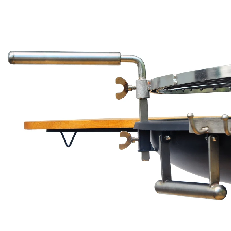 Best Round BBQ Grill W/Cutting Board-Black - Image 8