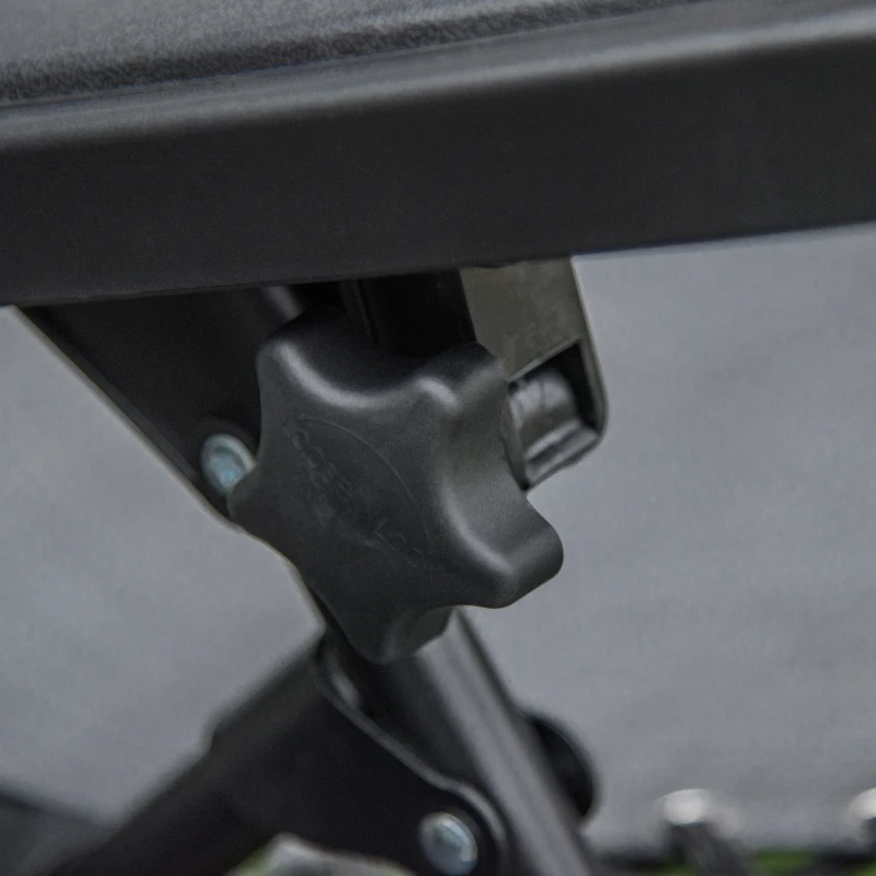 Best Foldable Reclining Garden Chair with Headrest, Zero Gravity Deck Sun Lounger Seat Chair with Footrest, Armrest, Cup Holder & Canopy Shade, Light Grey - Image 8