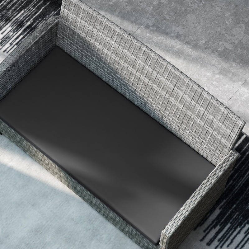 Best Outdoor Seat Cushion Pads for Rattan Furniture, 3 PCs Garden Furniture Cushions, Black - Image 9