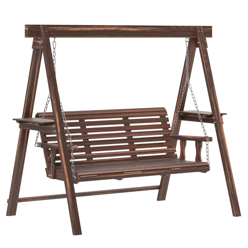 Best Three-Seater Wooden Swing Bench - Image 11
