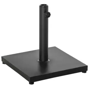 Best 11kg Square Cement Parasol Base Concrete Umbrella Weight Stand Holder Patio Outdoor Garden Black