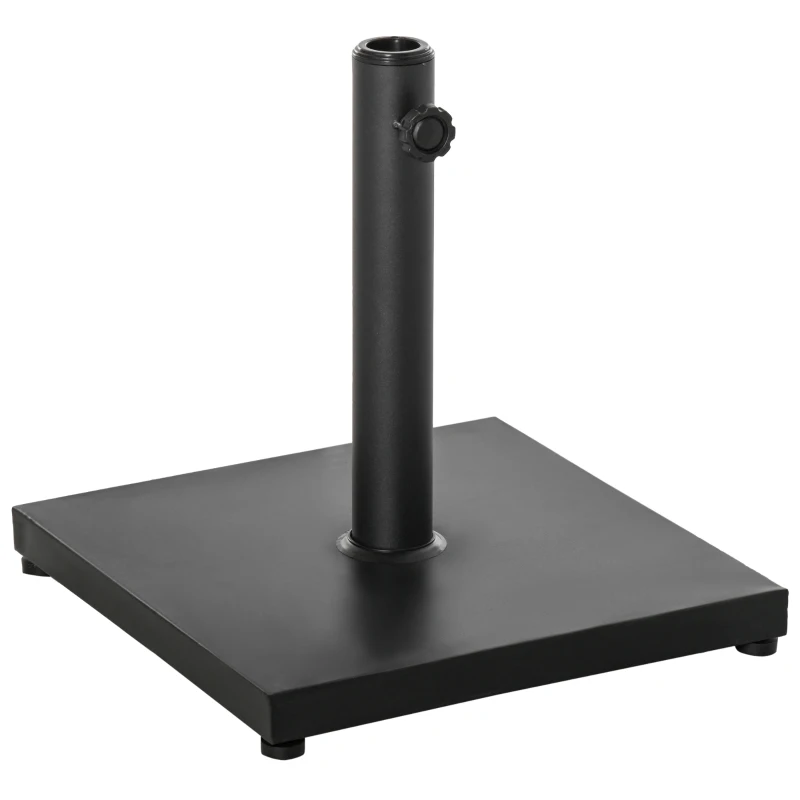 Best 11kg Square Cement Parasol Base Concrete Umbrella Weight Stand Holder Patio Outdoor Garden Black
