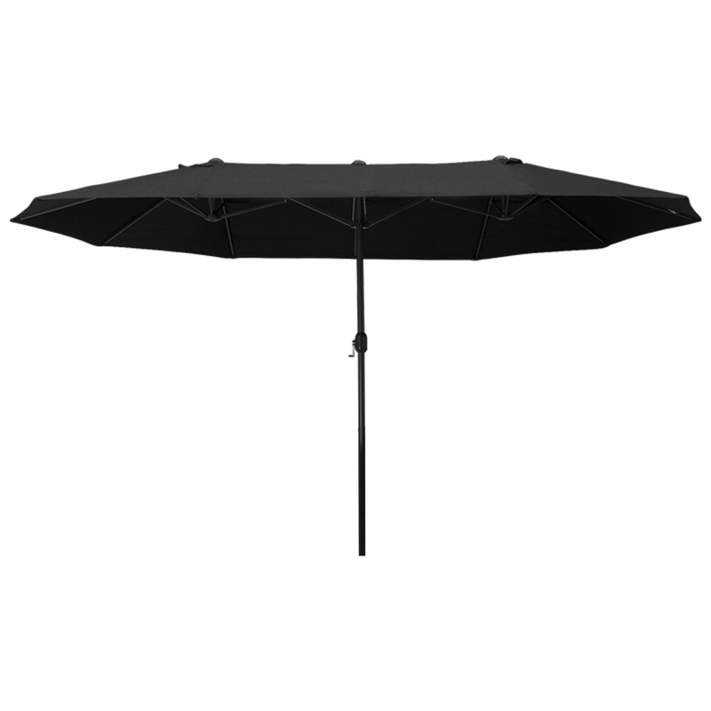 Best 4.6m Canopy Parasol - Black