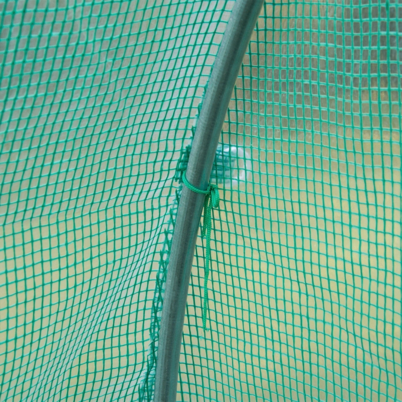 Best 3 x 2 x 2m Greenhouse Replacement Cover ONLY Winter Garden Plant PE Cover for Tunnel Walk-in Greenhouse with Roll-up Windows Door Outdoor, Green - Image 9