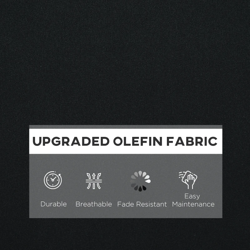 Best 4 Pcs Outdoor Seat and Back Cushion Set Patio Deep Seating Chair Replacement Cushion - Image 4