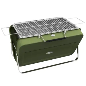 Best Metal Suitable-Style Portable BBQ Grill - Green