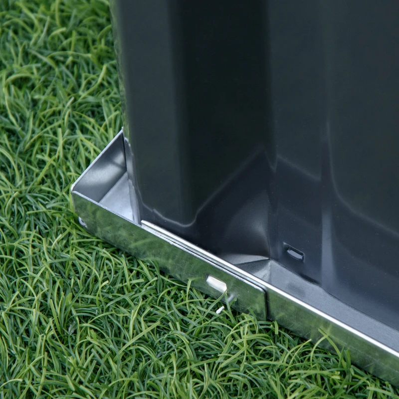 Best 645L Metal Raised Garden Bed, DIY Large Steel Planter Box, No Bottom w/ A Pairs of Glove for Backyard, Patio to Grow Vegetables, Herbs, and Flowers, 258cmx90cm - Image 8