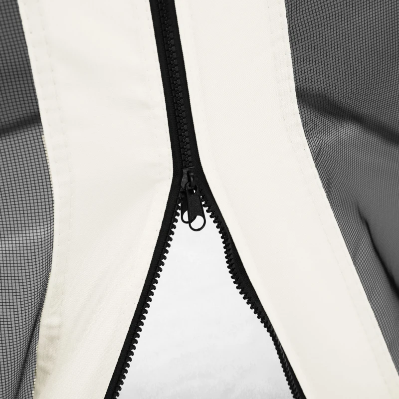 Best 302 x 207cm Universal Replacement Mesh Sidewall Netting for Gazebos and Canopy Tents, (Sidewall Only) White - Image 6