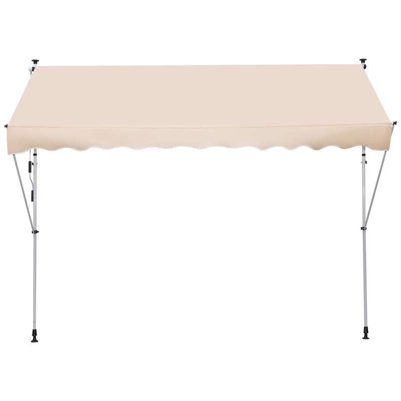 Best 3x1.5m Adjustable Outdoor Aluminium Frame Awning Beige - Image 11