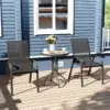 Best Three-Piece Outdoor Garden Set - Black - Image 8