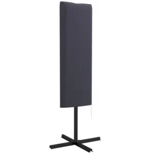 Best Outdoor Cantilever Umbrella Cover Parasol with Rod, Zipper, Dark Grey