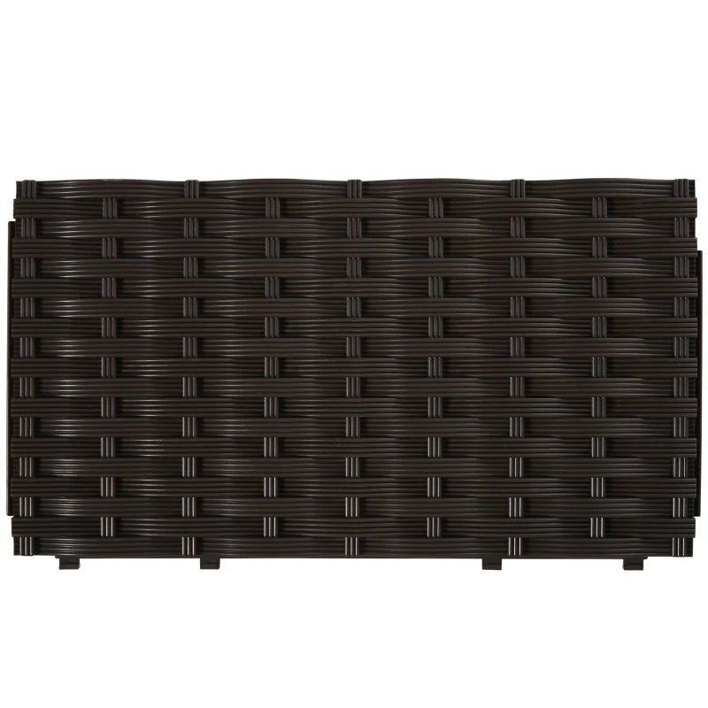 Best Set of 1 26L Garden Raised Bed Elevated Patio Flower Plant Planter Box PP Vegetables Planting Container, Brown - Image 8