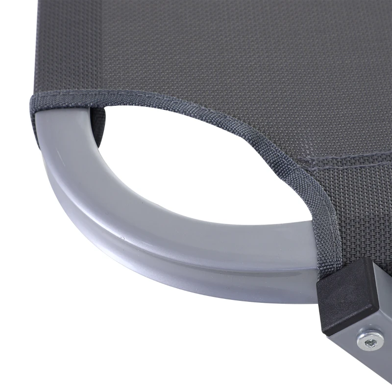 Best Sun Lounger Relaxer Recliner w/ 5-Position Adjustable Backrest Pool Sun Bathing - Image 8