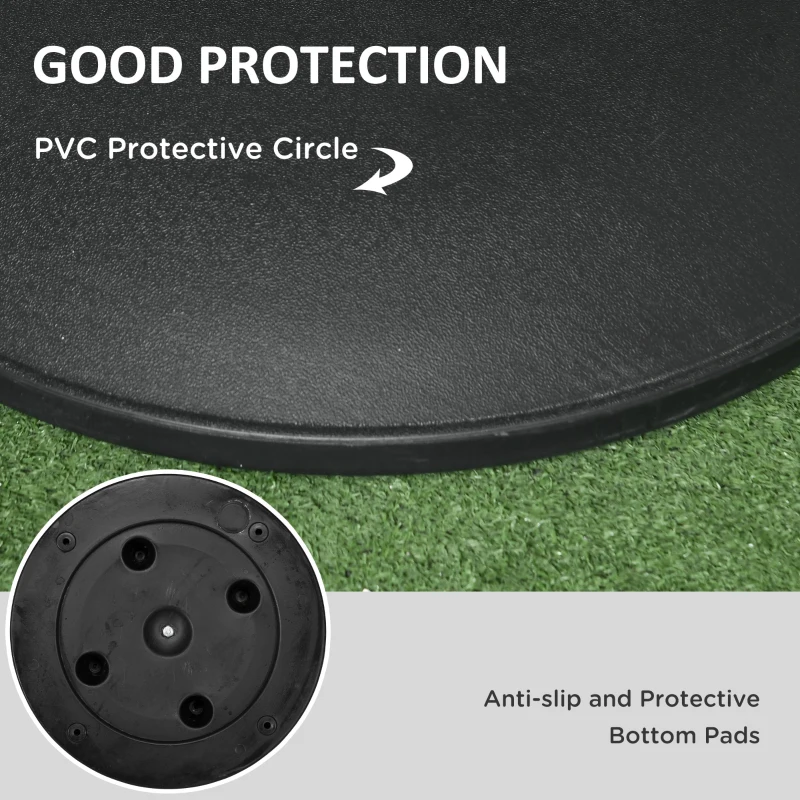 Best Heavy Duty Cement Parasol Base 20kg Round Patio Umbrella Stand Garden Outdoor Shade Holder - Image 6