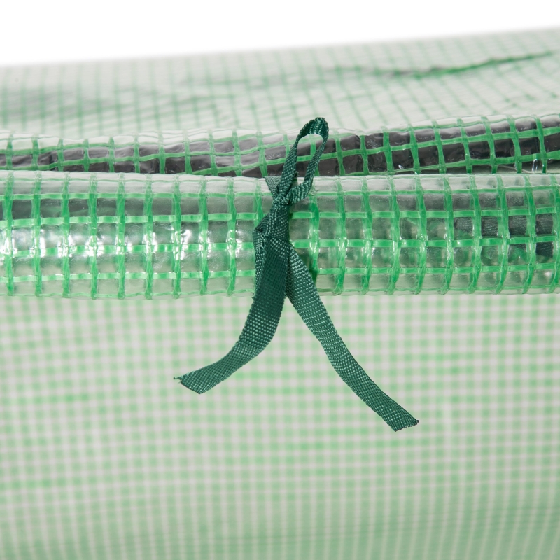 Best Mini Greenhouse, Small Plant Grow House for Outdoor with Durable PE Cover, Observation Windows, 180 x 60 x 60 cm, Green - Image 9