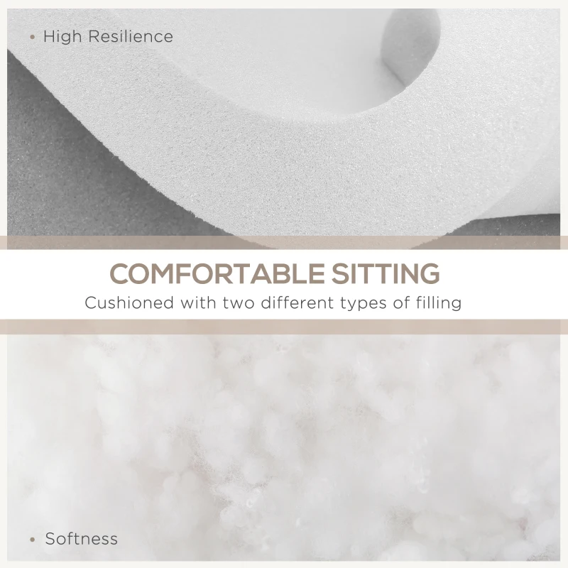 Best Outdoor Replacement Seat Cushions for Rattan Furniture, 7 Seat Cushions and 7 Back Cushions for Patio Conversation Set - Image 4