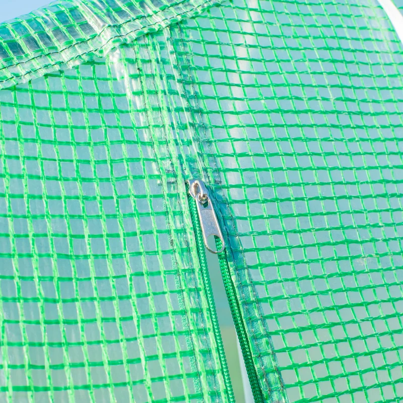 Best Polytunnel Greenhouse with Windows and Door, Walk in Greenhouse for Garden, Backyard (6 x 3 M) - Image 8