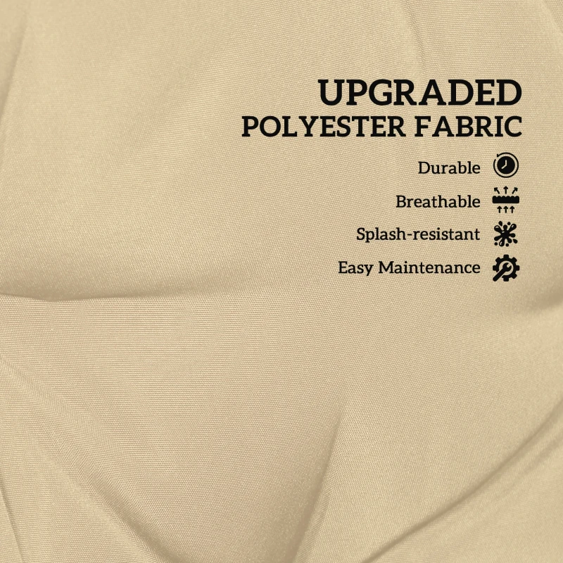 Best Two-Seater Bench Cushion - Khaki - Image 4