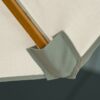 Best 2.7m Elegant Wooden Frame Parasol Umbrella - Grey - Image 9