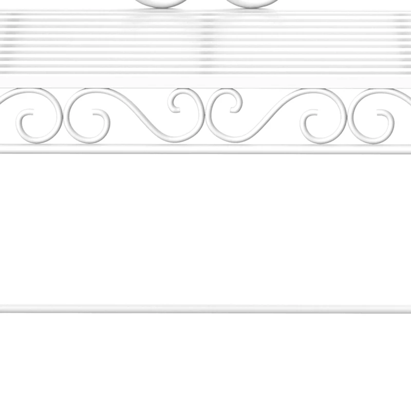 Best Heavy-Duty Garden Bench-White - Image 6