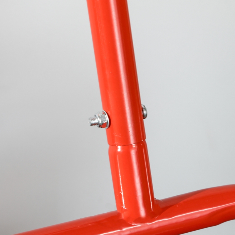 Best 38L Fillable Cylinder Steel Lawn Roller - Red - Image 9