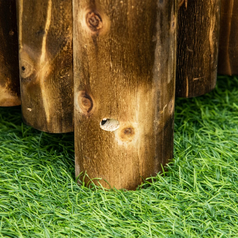 Best 100L Raised Flower Bed Wooden Rectangular Planter Container Box Flower Pot Herb Pot 100L x 38.5W x 40H (cm) - Image 8