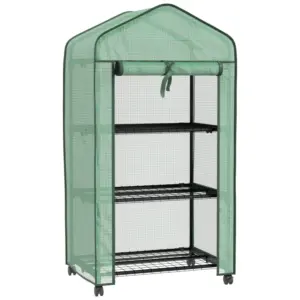 Best Three-Tier Mini Greenhouse - Green