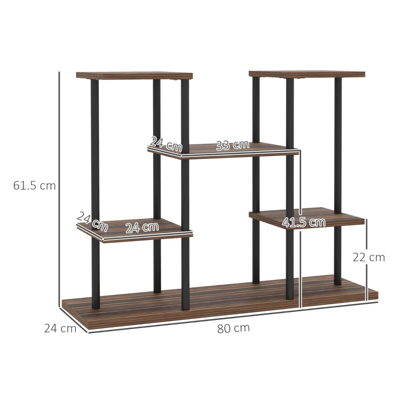 Best Four-Tier Wooden Shelf Plant Stand - Image 3