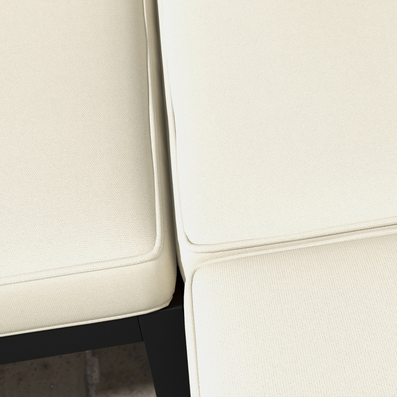 Best Outdoor Replacement Seat Cushions for Rattan Furniture, 7 Seat Cushions and 7 Back Cushions for Patio Conversation Set - Image 9