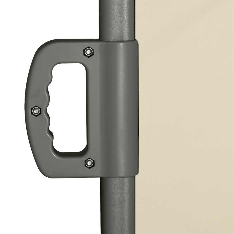 Best Retractable Sun Side Awning Screen Fence Patio Garden Wall Balcony Screening Panel Outdoor Blind Privacy Divider (3x2M, Cream) - Image 9