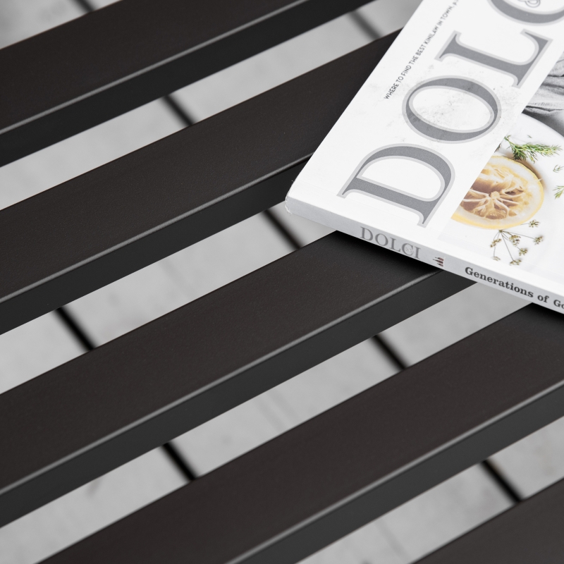 Best Antique Style Outdoor Cast Iron Front Porch Bench Path Chair Seat Outdoor - Image 11