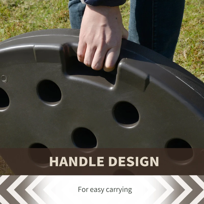 Best Set of 4 Fillable Parasol Weights - 100kg - Image 4