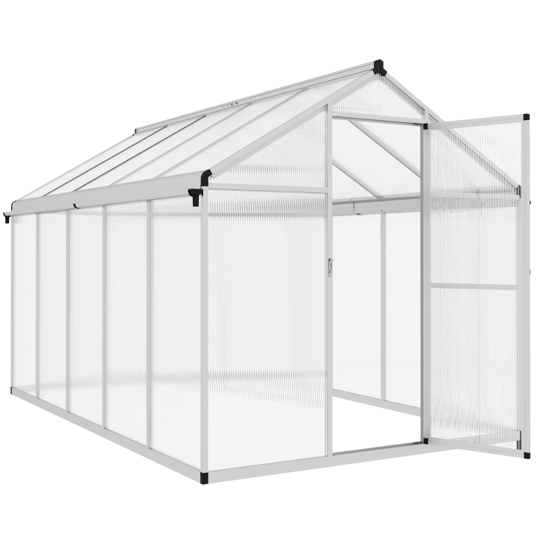 Best 10 x 6ft Aluminium Frame Walk-In Greenhouse - Image 11