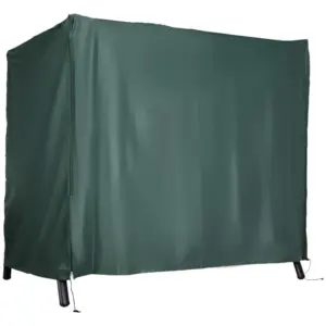 Best 205 x 124cm Three-Seater Swing Chair Protective Cover Deep Green