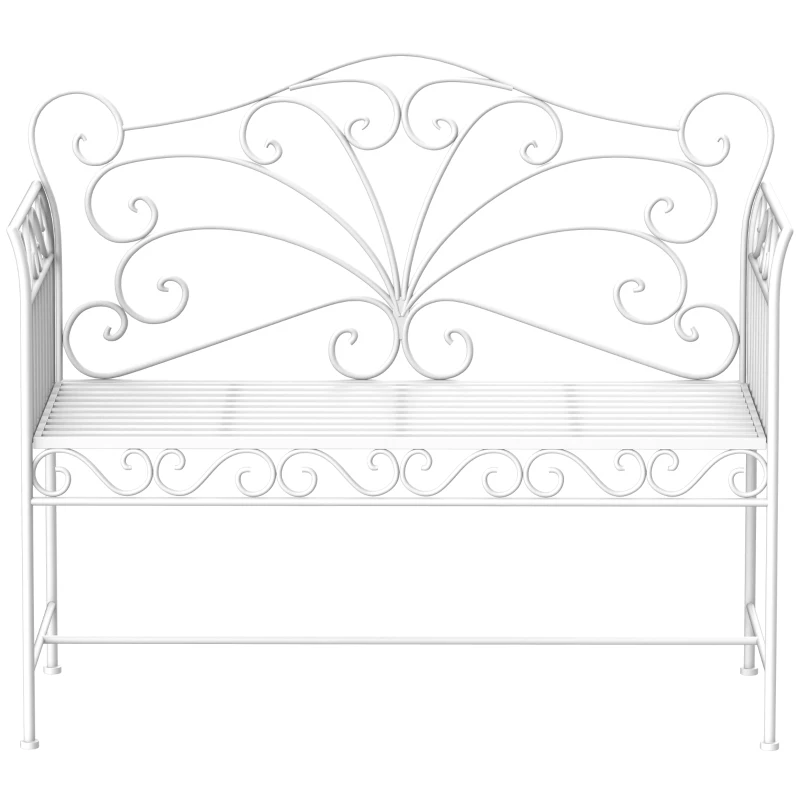 Best Heavy-Duty Garden Bench-White