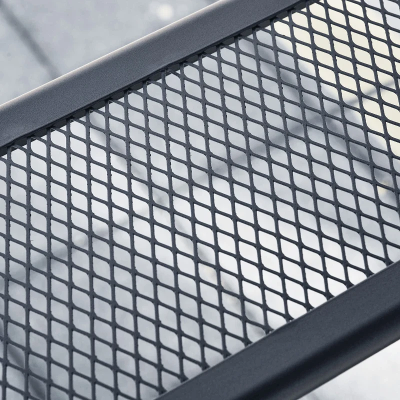 Best 2.5M (8ft) New Double-Tier BBQ Gazebo Grill Canopy Barbecue Tent Shelter Patio Deck Cover - Grey - Image 8