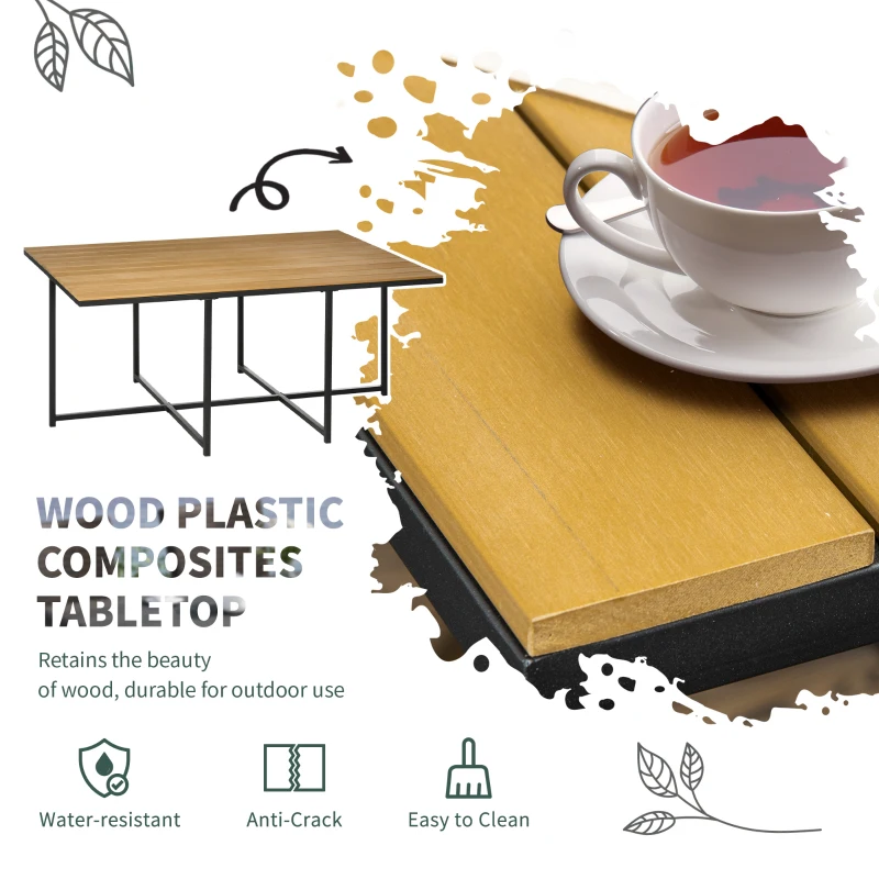 Best 10 Seater Rattan Cube Garden Furniture Set, Rattan Dining Set with Cushions, Outdoor Dining Table and Chairs with 6 Armchairs, 4 Stools, Rectangular Wood Grain Plastic Top Table, Black - Image 6