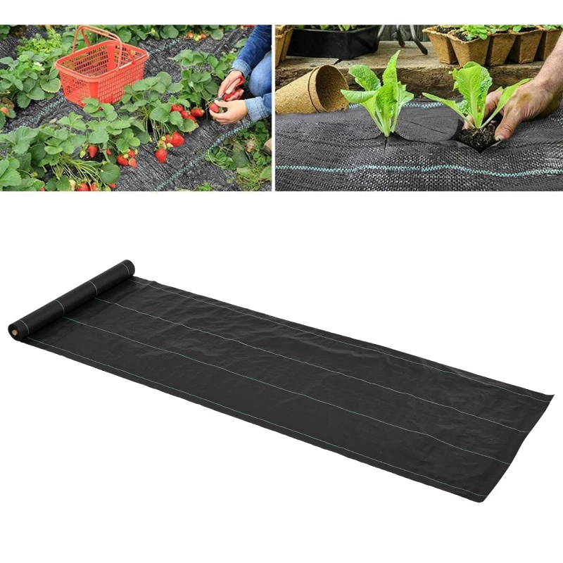 Best 1m x 50m Weed Control Membrane, Heavy Duty Weed Control Barrier Fabric, 90gsm Ground Cover for Patios, Garden, Flower beds, Landscaping - Image 2