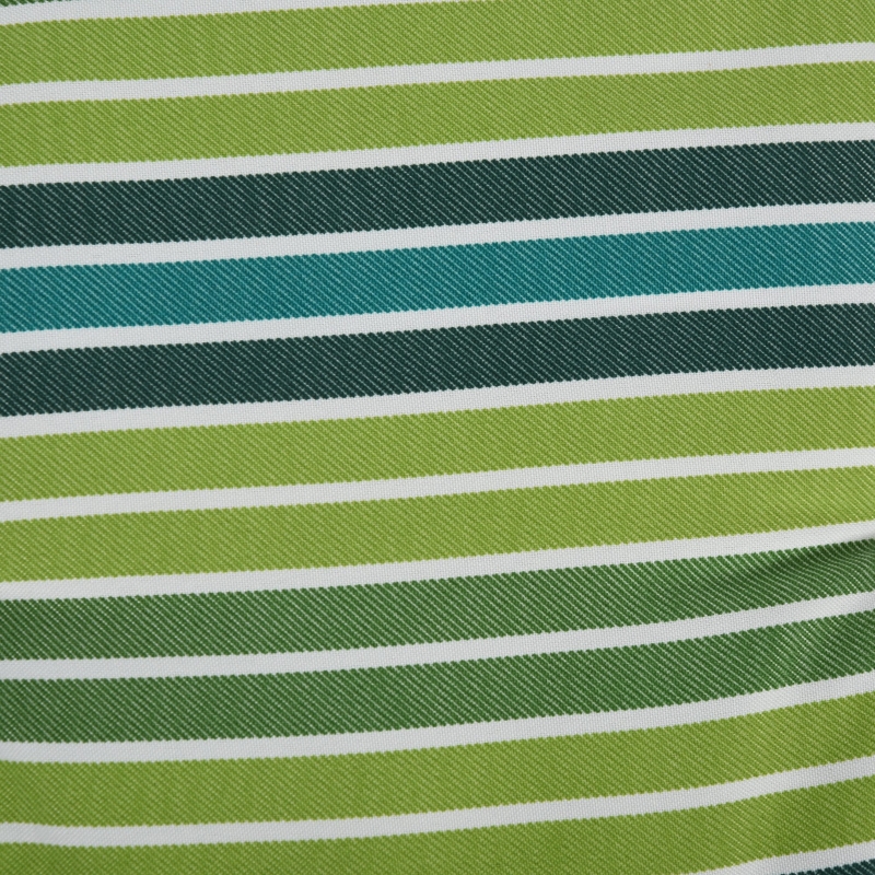Best Polyester Set Of 2 Swing Chair Cushion Green Stripes - Image 9