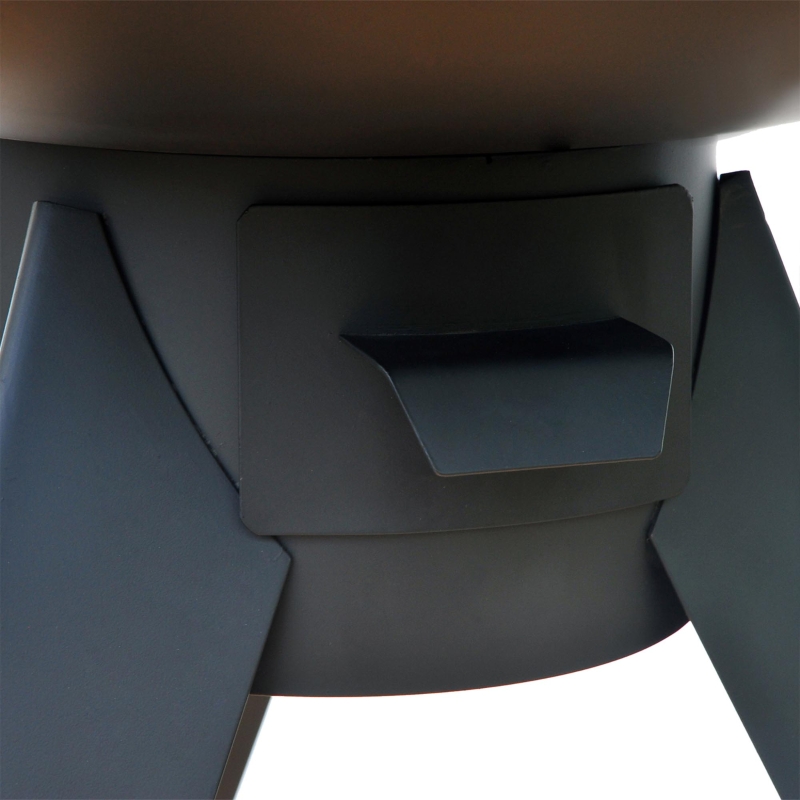 Best Round BBQ Grill W/Cutting Board-Black - Image 9