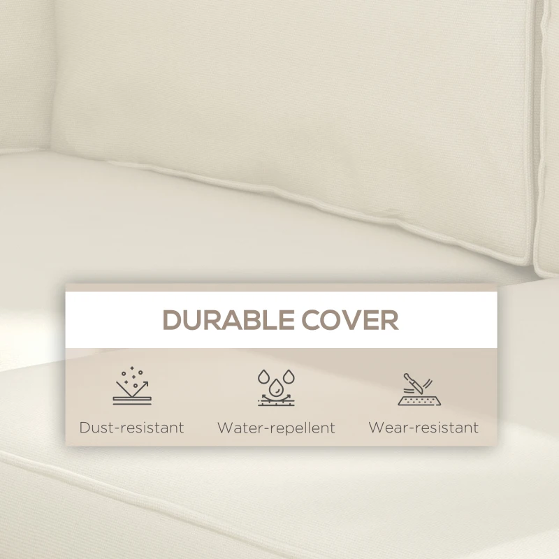 Best Outdoor Replacement Seat Cushions for Rattan Furniture, 7 Seat Cushions and 7 Back Cushions for Patio Conversation Set - Image 5